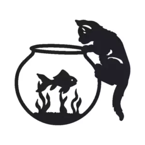 Gato Pecera